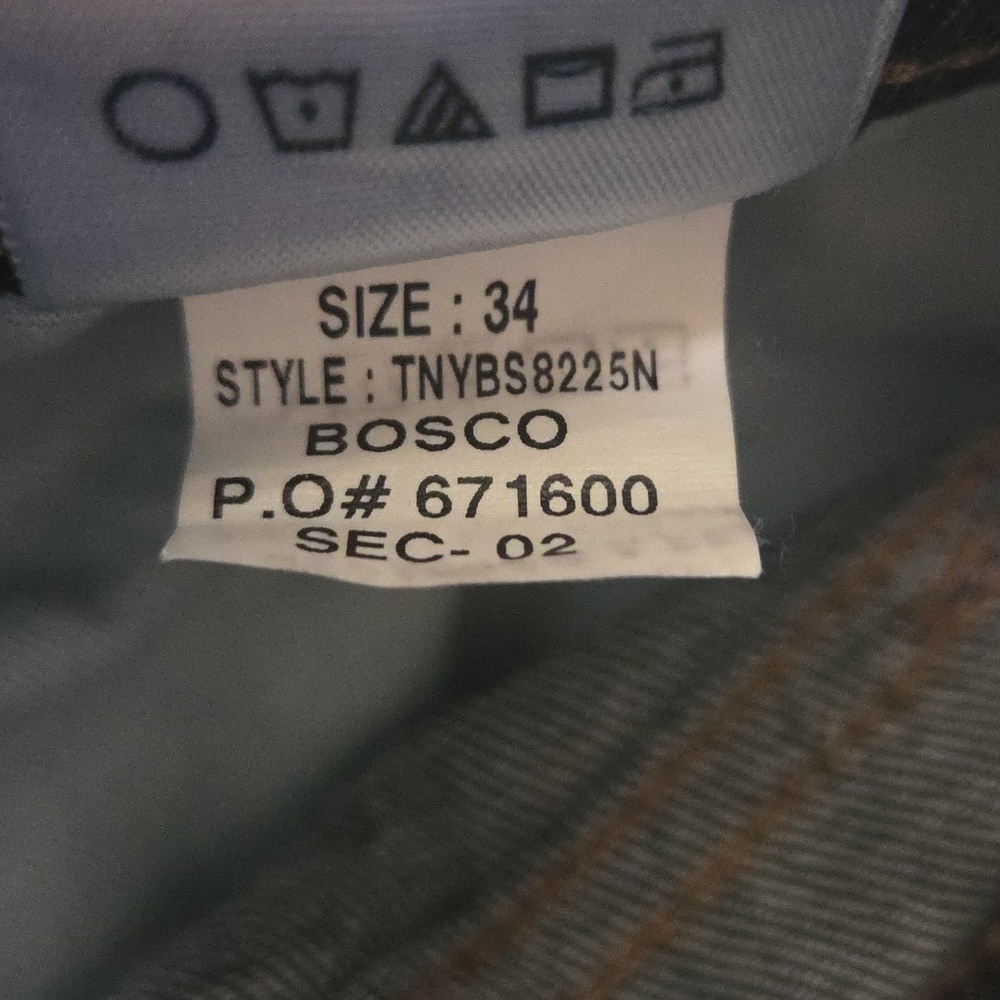 Joe's Jeans Brixton Straight & Narrow Dark Bosco Wash Size 34 - Picture 6 of 7